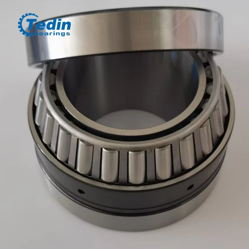 Double row tapered roller bearings in TDO and TDI configurations for heavy radial loads.