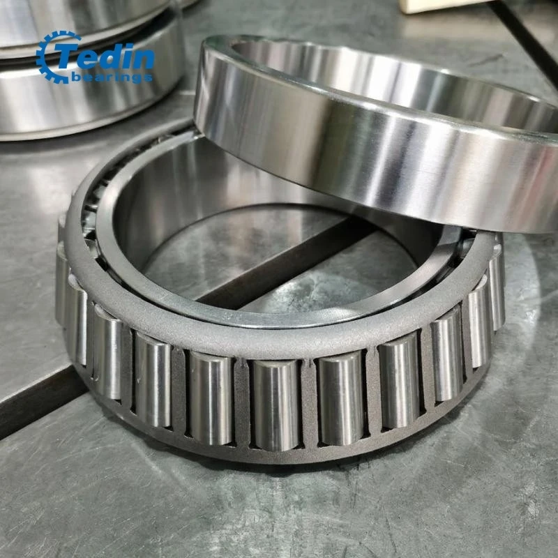 Single row tapered roller bearings available in metric and inch sizes for combined loads.