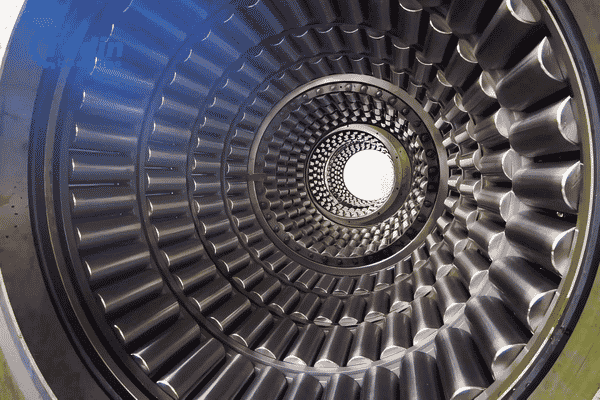 Cylindrical roller bearings supporting heavy machinery in high radial load applications.