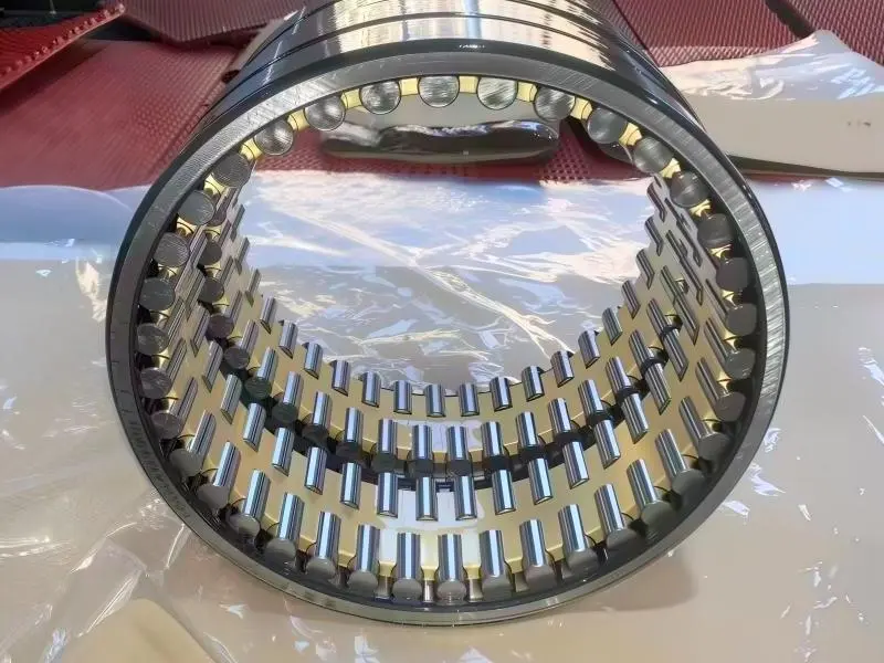 Four-row cylindrical roller bearing used for rolling mills.