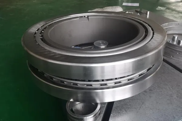 TDI type double row tapered roller bearing structure