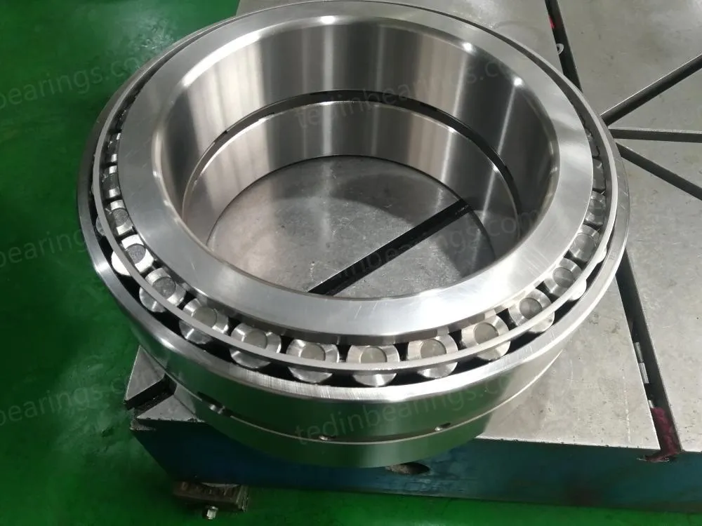 TDO double row tapered roller bearing with one double cup and two cone assemblies