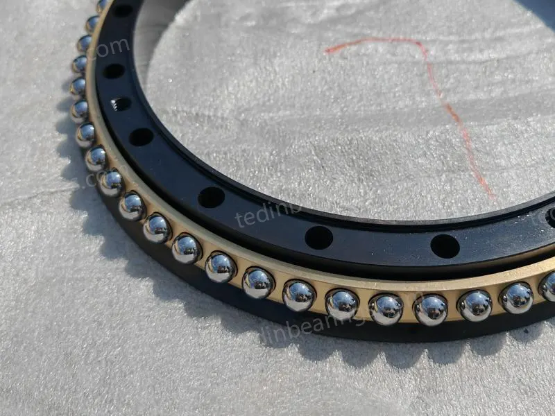 Custom structure design for double row angular contact ball bearings