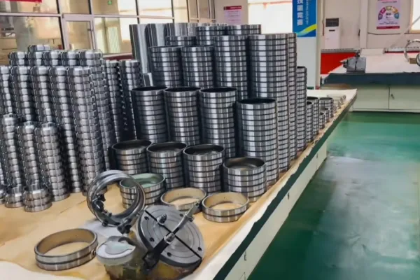 Double row angular contact ball bearings grinding accuracy