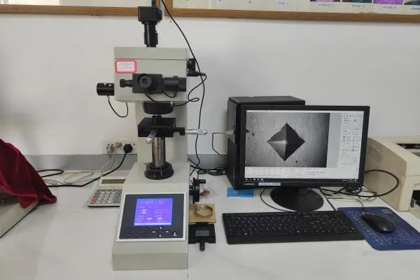 Microstructure inspection after bearing heat treatment