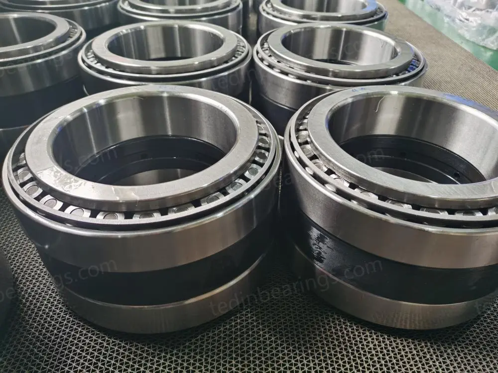matched tapered roller bearing set with spacer rings
