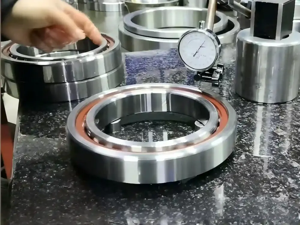 Runout and dimensional inspection for matched bearings