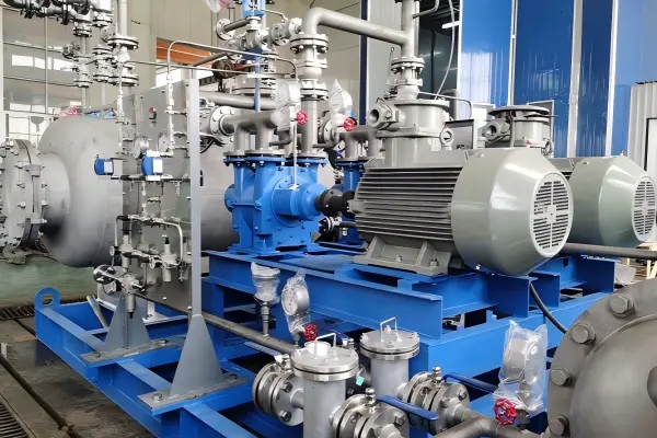 Single row cylindrical roller bearing for pump and compressor rotor support