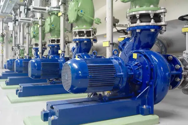Pump and compressor application using QJ series four point contact ball bearings