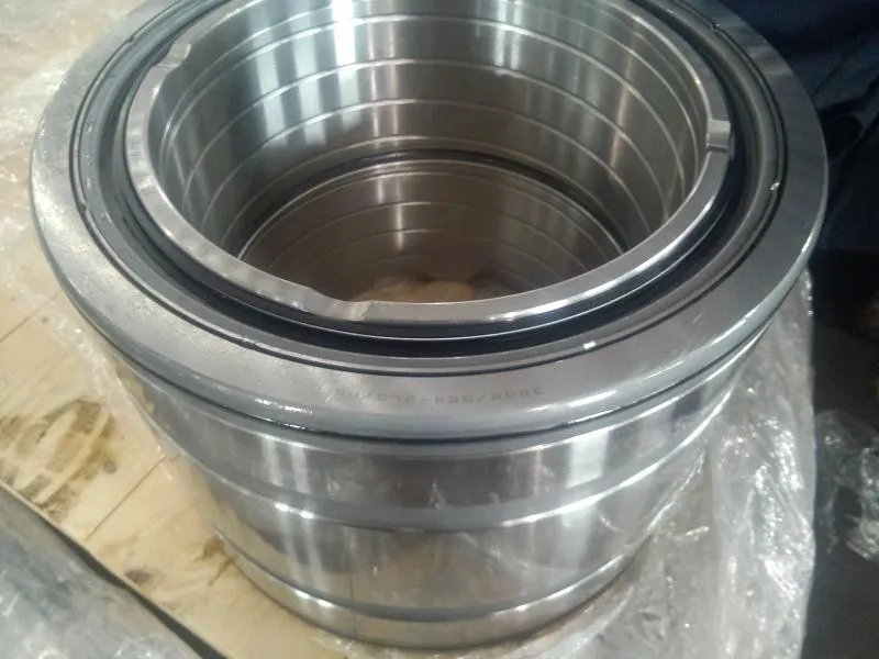 Sealed four row tapered roller bearing for steel mill applications
