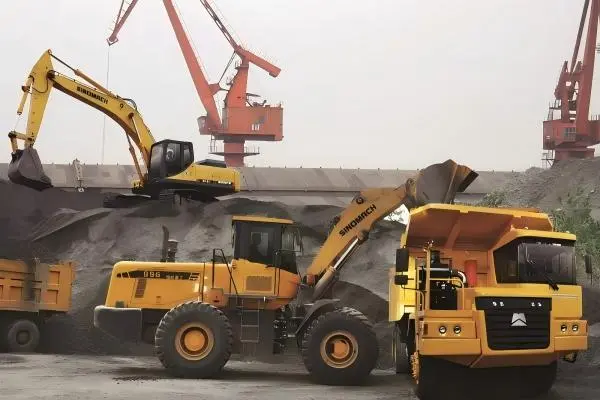 Excavator and loader bearings for construction machinery