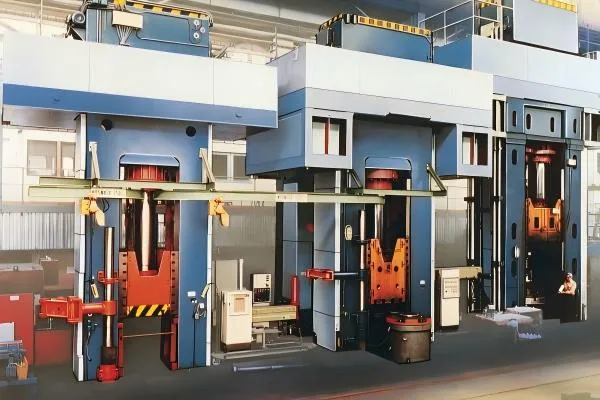 Thrust roller bearing for hydraulic press application