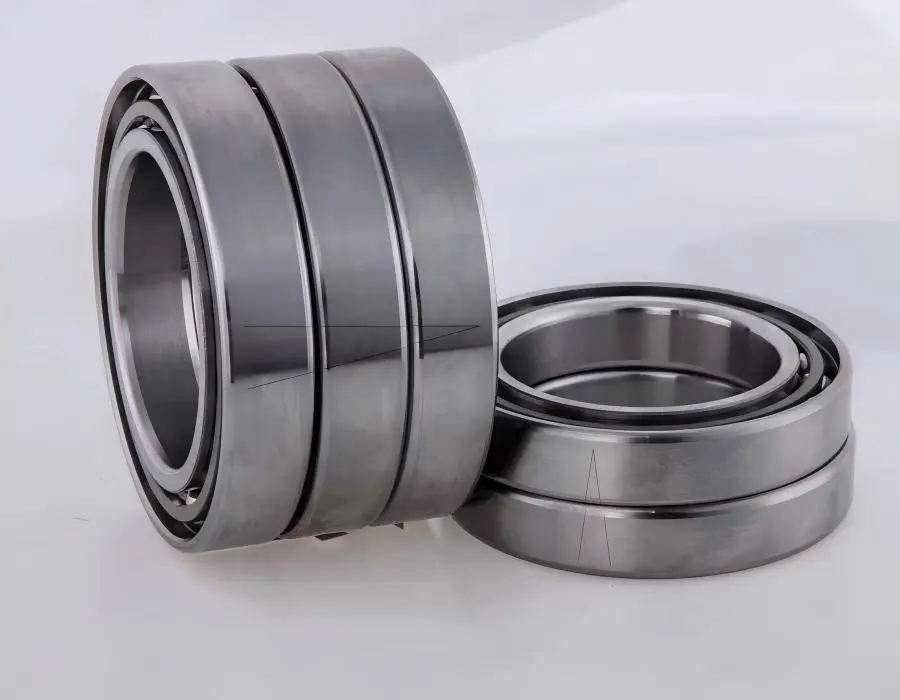 Angular contact ball bearings for high-speed machine tool spindles