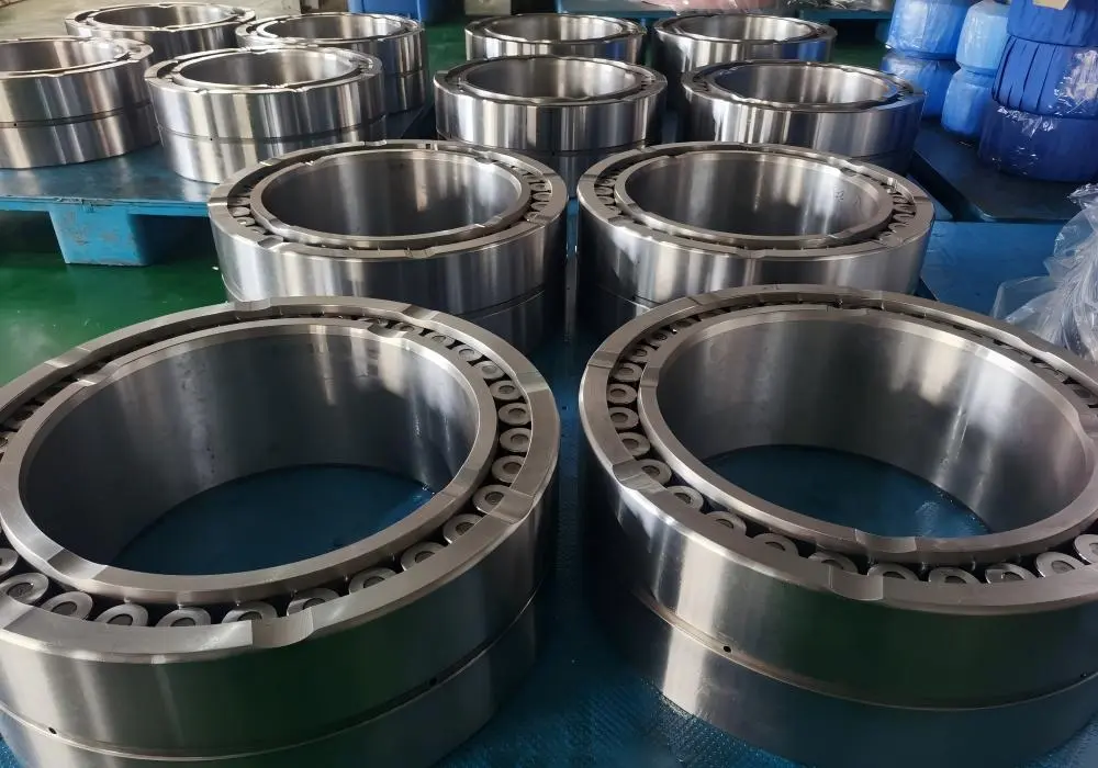 Double row cylindrical roller bearing factory production