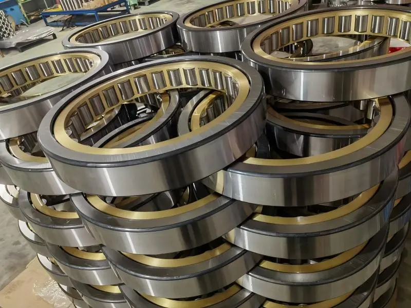 Single row cylindrical roller bearing manufacturing workshop