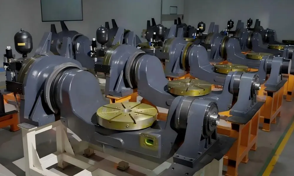 Five-axis CNC machine tool B-axis rotary table application