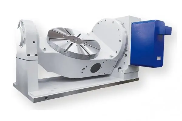 CNC rotary table bearing application for indexing tables B-axis and C-axis positioning systems