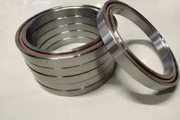 Matched angular contact ball bearings for machine tool spindle replacement