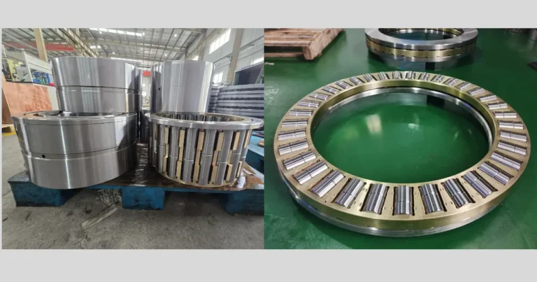 radial bearing and thrust bearing for cone crushers