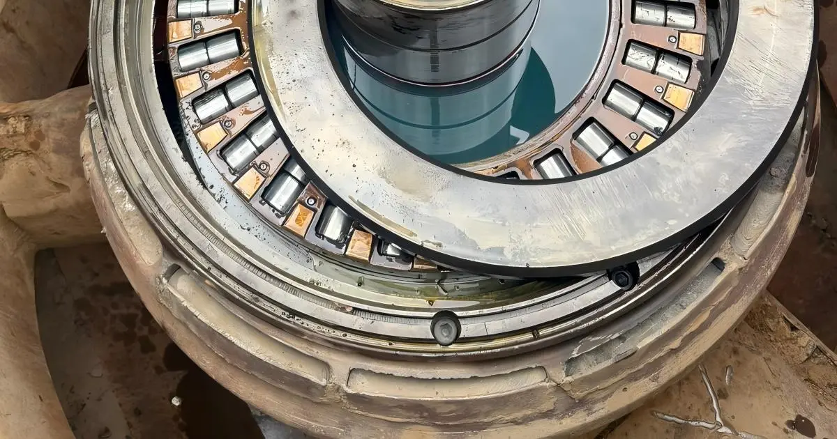 cone crusher bearings replacement on site