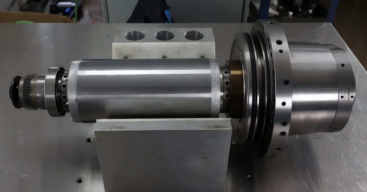 Machine tool spindle bearing lubrication