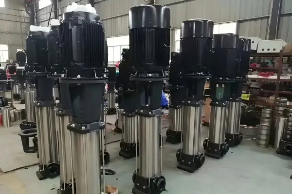 Industrial vertical pump equipment